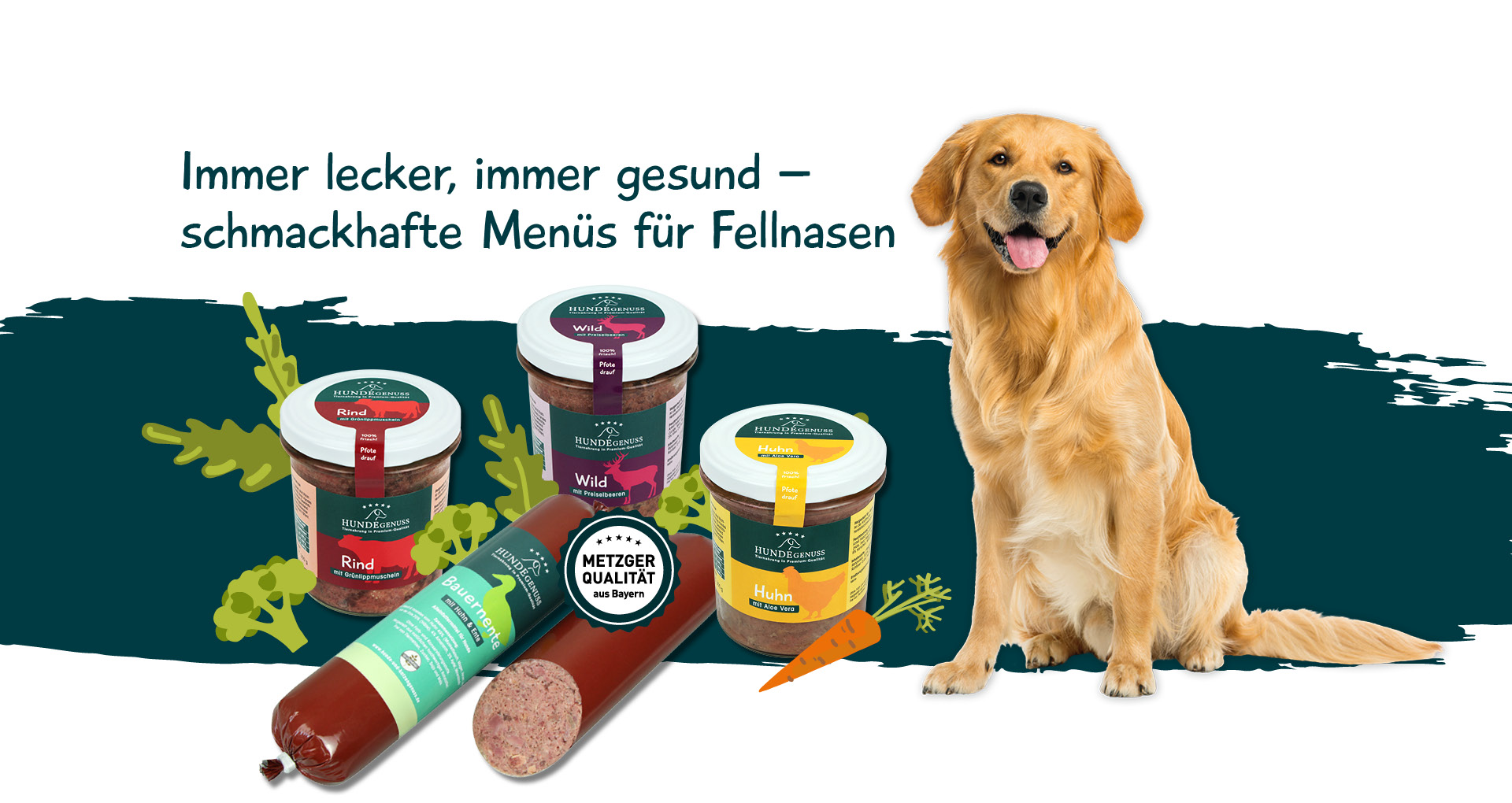 Hundegenuss - Produktsortiment für den Hund